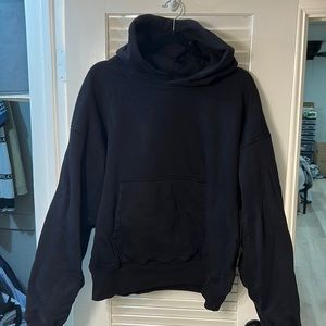 Yeezy x Gap double knit Hoodie, large, black